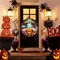 DIY Halloween Acrylic Diamond Art Painting Wreath Kits- (Ghosts and Pumpkins)